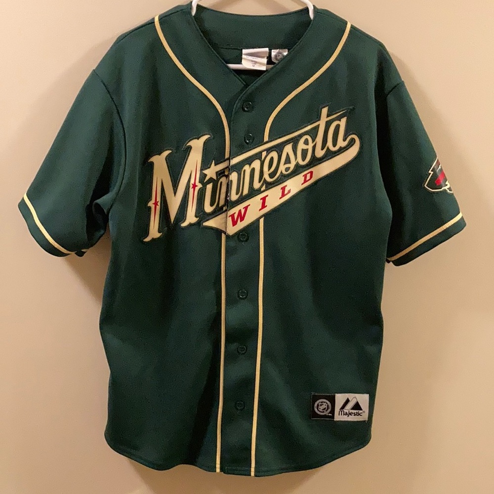 Minnesota Wild Jersey Shirt SZ M